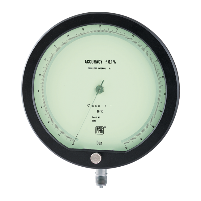 Nuova Fima Laboratory Pressure Gauge, MN17/L DN250